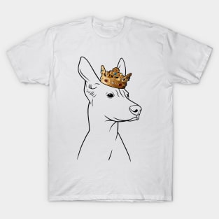 Peruvian Inca Orchid Dog King Queen Wearing Crown T-Shirt